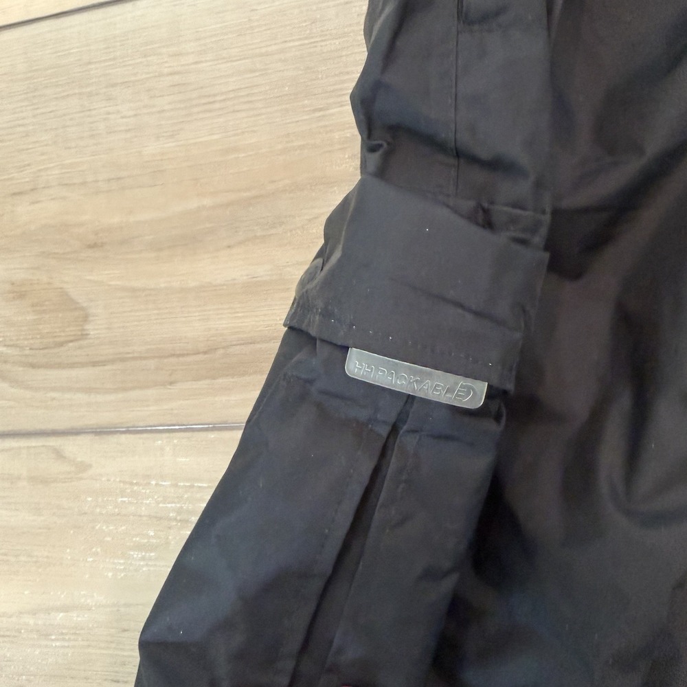 Helly Hansen Packable Black Rain Pants M HellyTec… - image 5